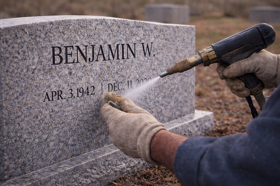 Headstone Cleaning