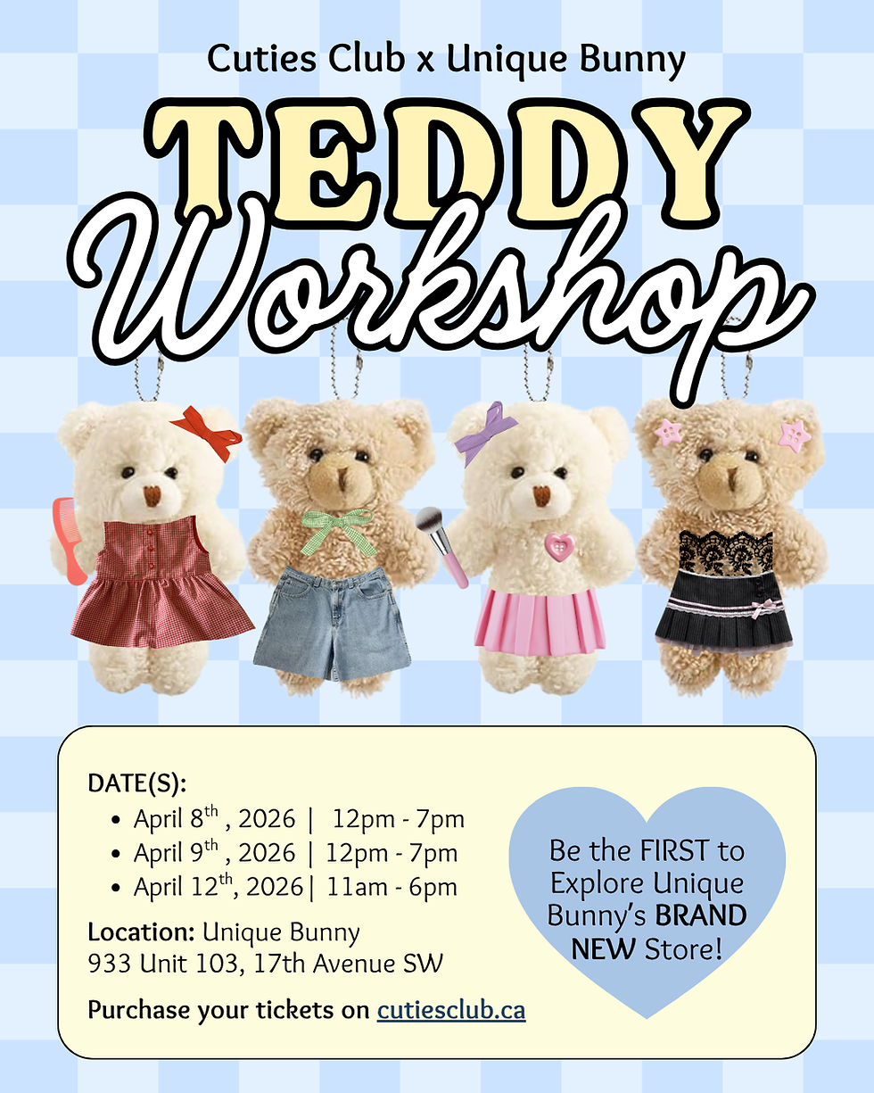 Teddy Bear Workshop @Unique Bunny