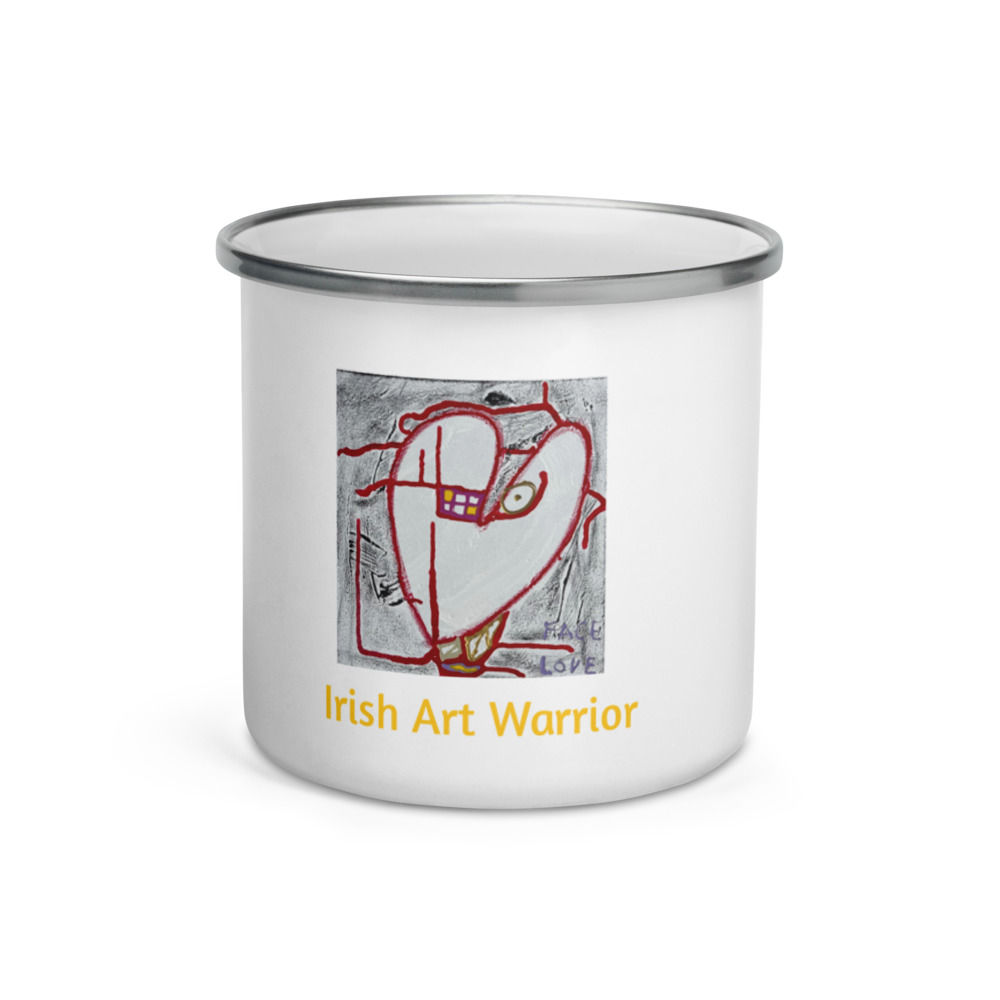 Face Love - Enamel Mug