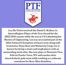 Congratulations and Welcome, Lea Jih-Vieira