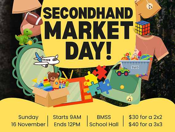 Beige And Orange Playful Shopping Community Event Garage Sale Flyer.png