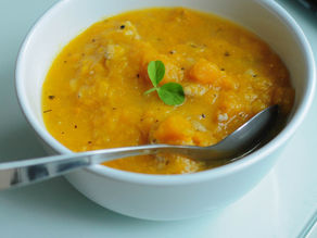 Butternut Squash and Hard Cider Soup