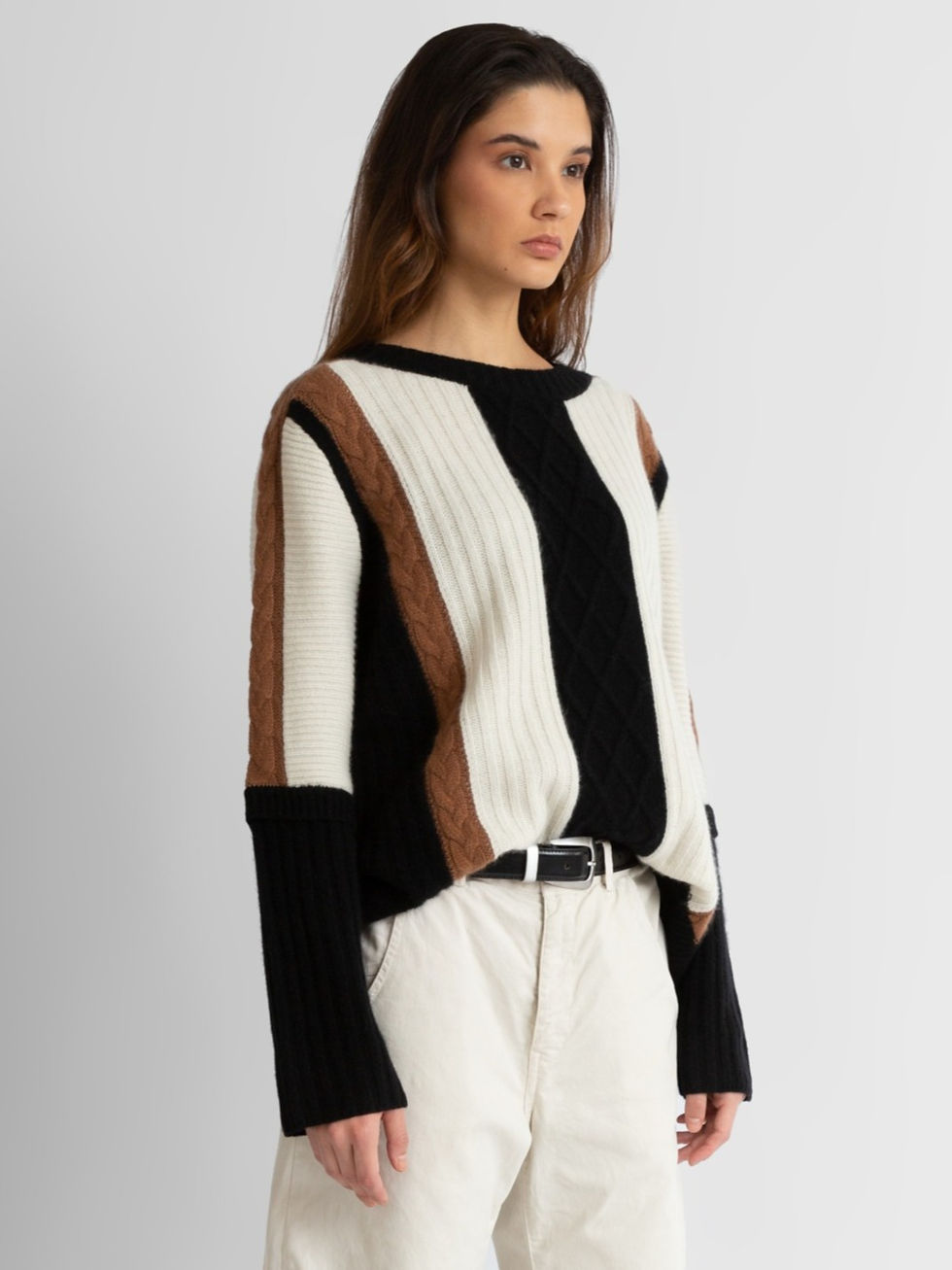 Thumbnail: CABLE KNIT SWEATER