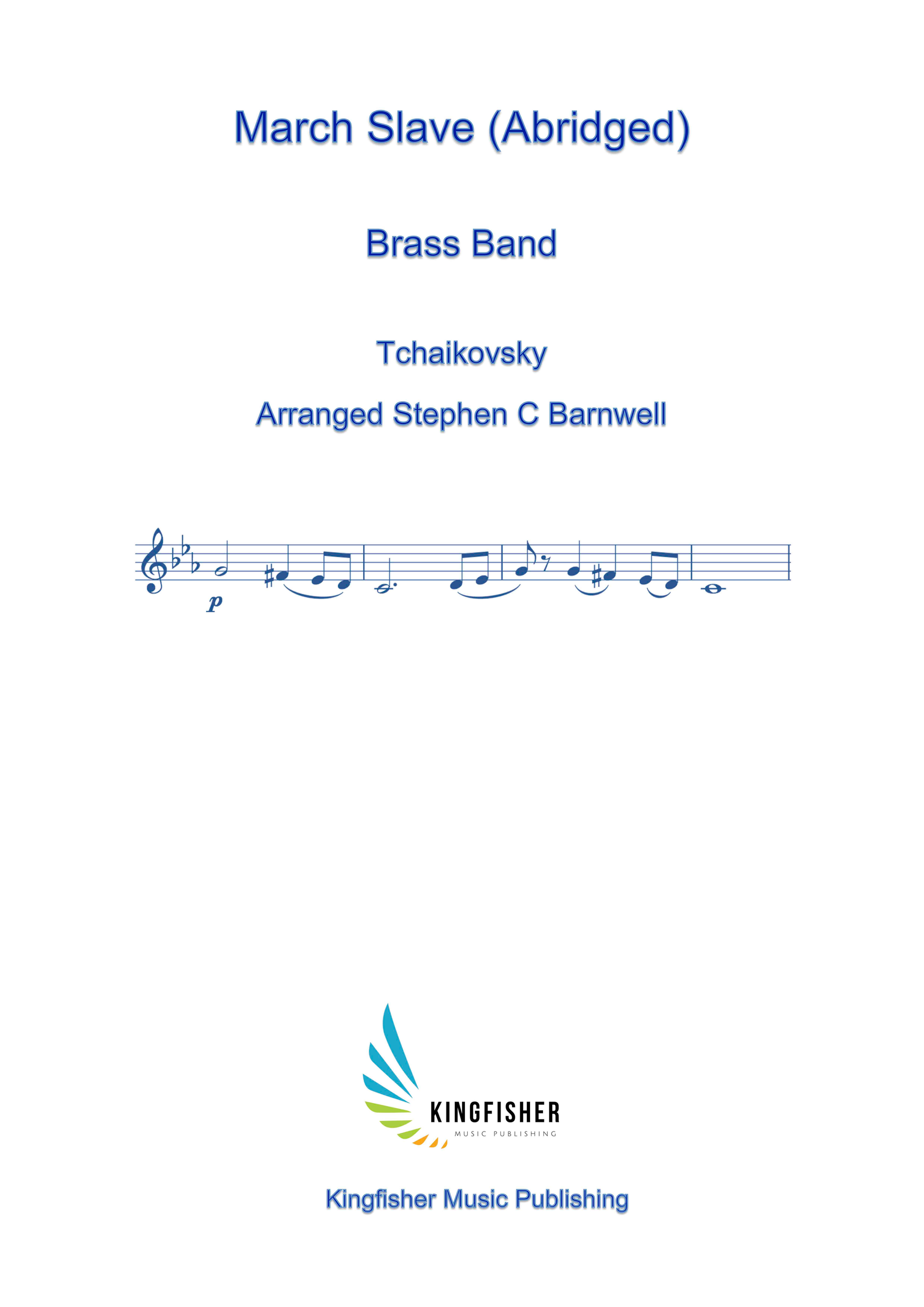 Marche Slave (Abridged) For Brass Band