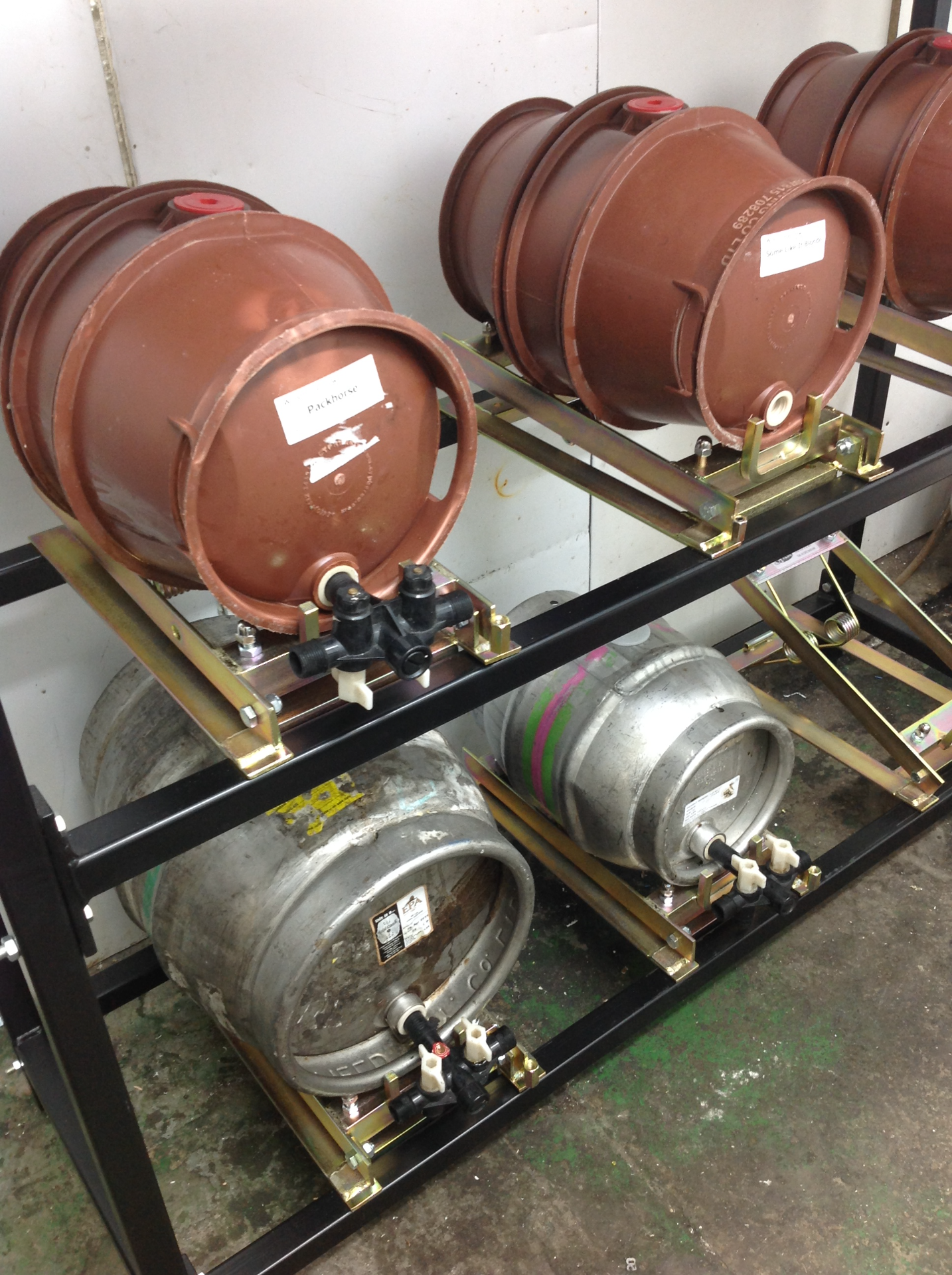 Custom Racking with Auto-Tilts