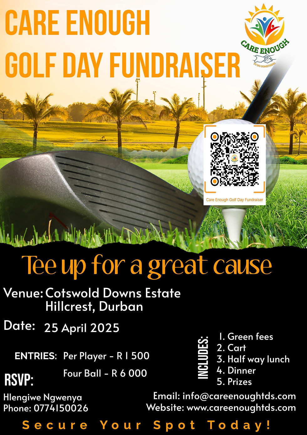 Care Enough Golf day Fundraiser