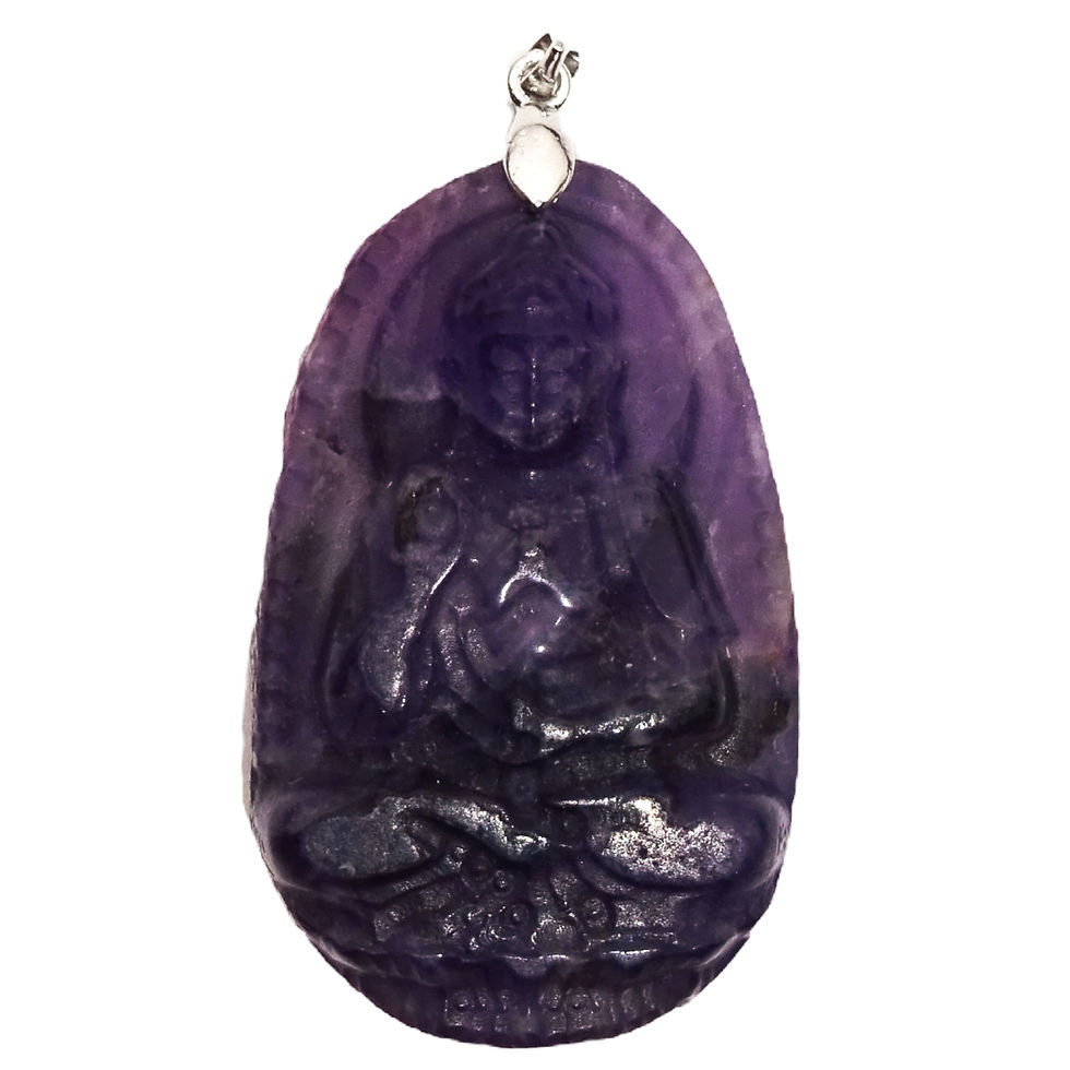 Pendentif Siddhartha en Améthyste