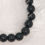 Miniature : bracelet en obsidienne noire
