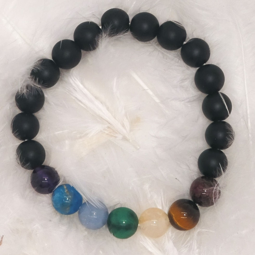 7 chakras/onyx