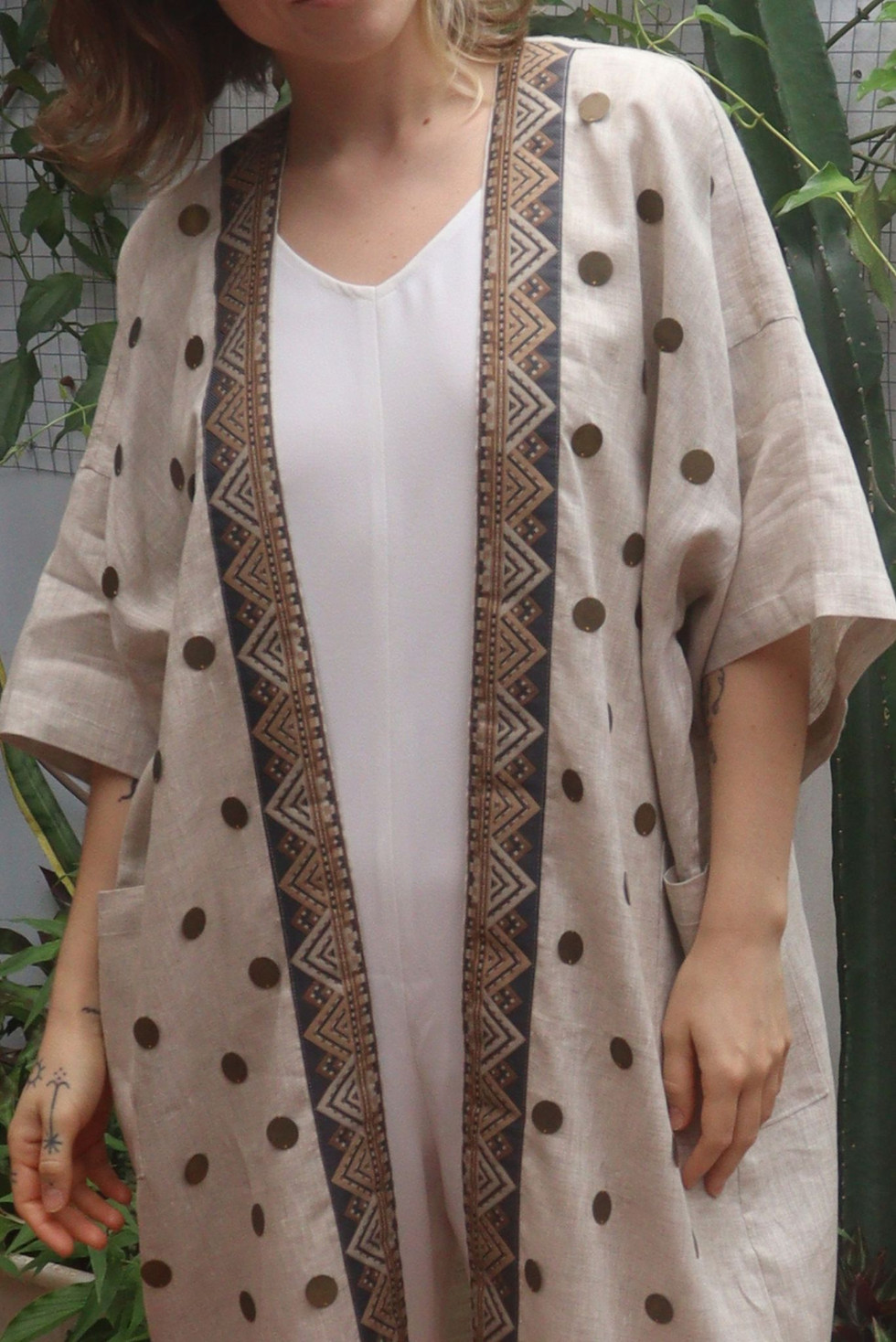 Miniatura: Kimono Bertha Natural