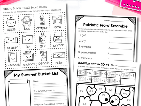 Celebrate Holidays All Year Long with These Free Worksheets For Each Month!