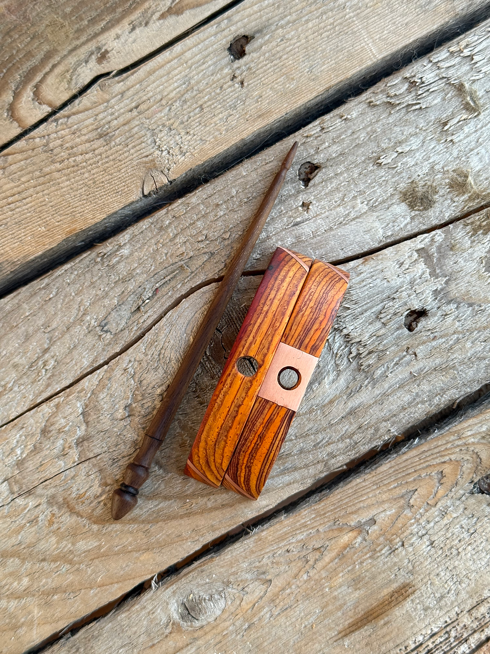 Miniature : Curved X-armed Cocobolo 14.5
