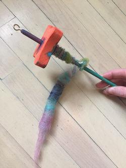 First Drop Spindle