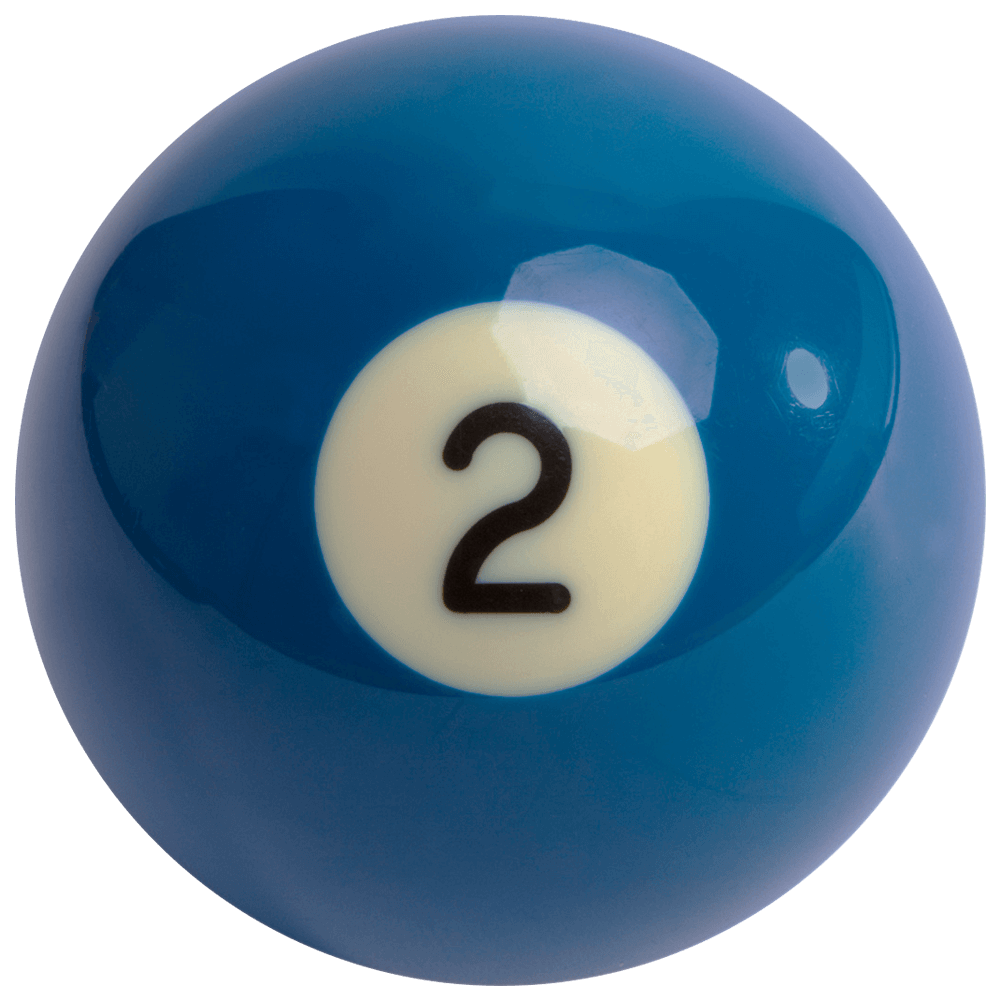 Billard Ball #2 Solid