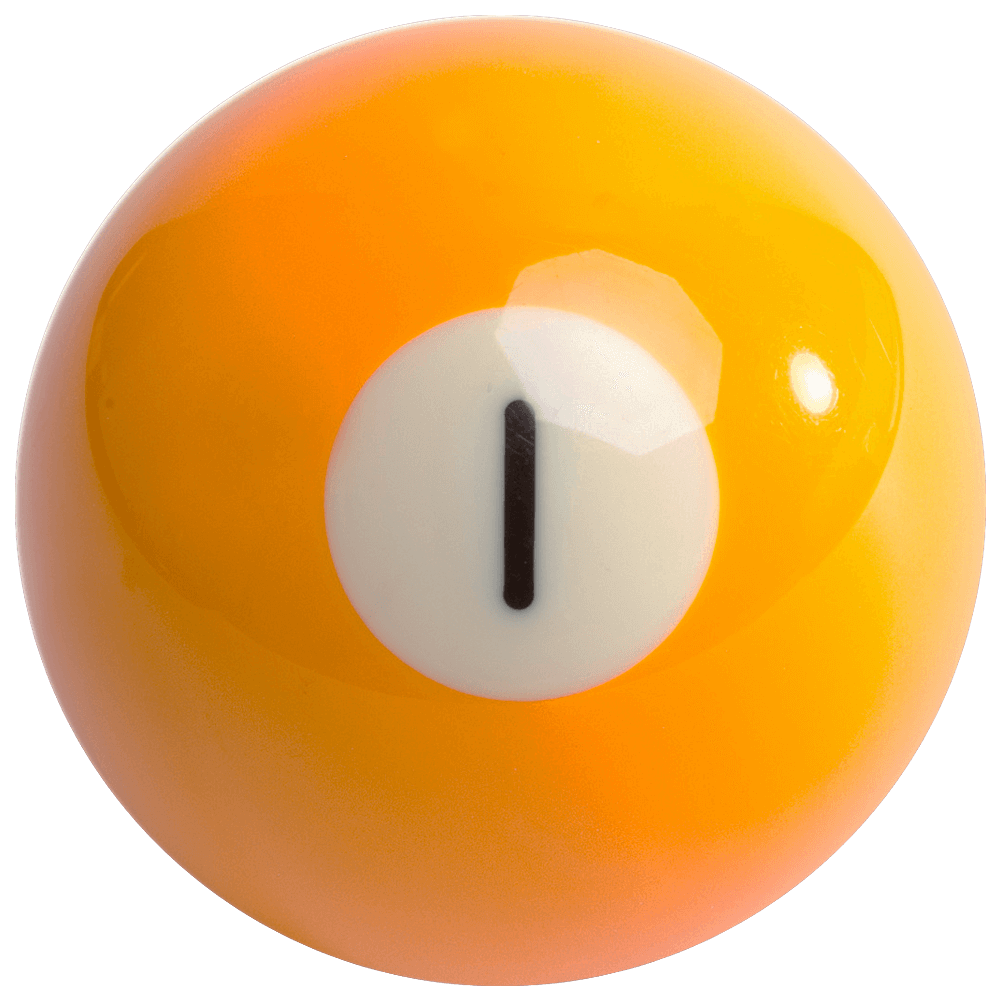 Billard Ball #1 Solid