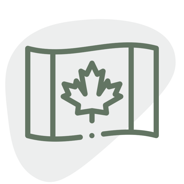 Icône du drapeau du Canada