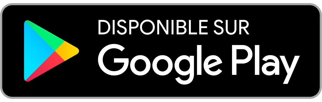 Bouton de téléchargement Google Play
