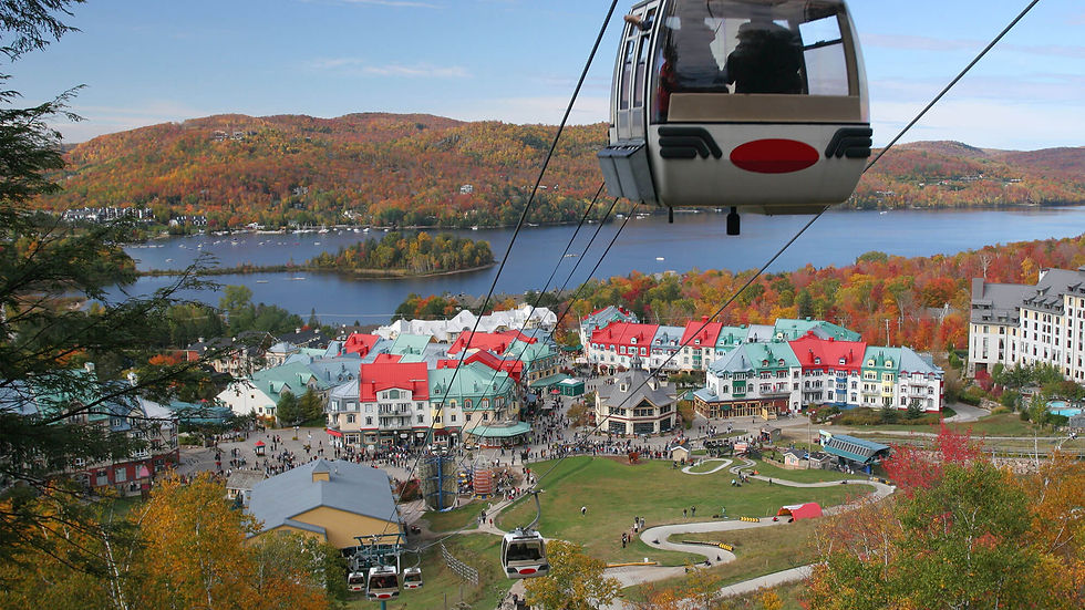 Panoramic View of the Mont-Tremblant Region