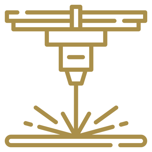 Laser Cutting Icon