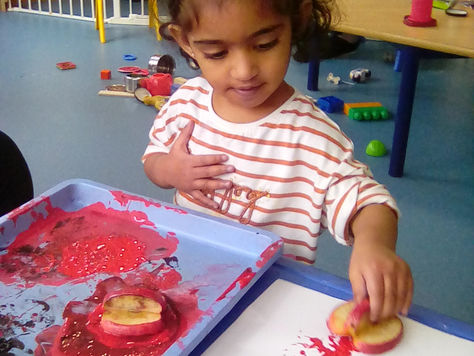 Apple Printed Poppies