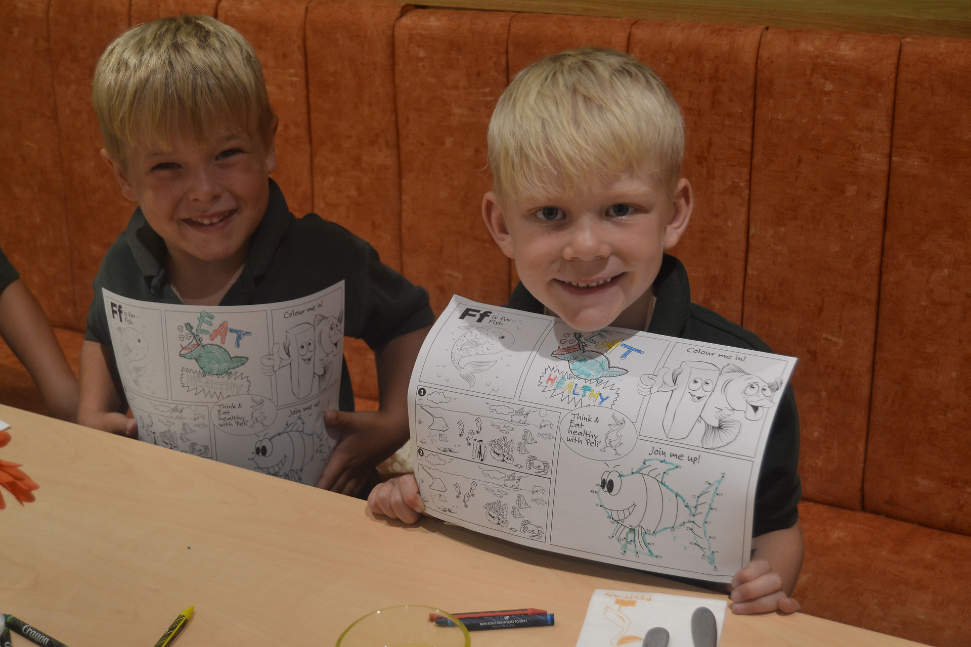 fun colouring sheets