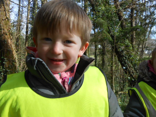 Happy in the Forest