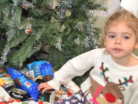 Foodbank Appeal Fills Hallway