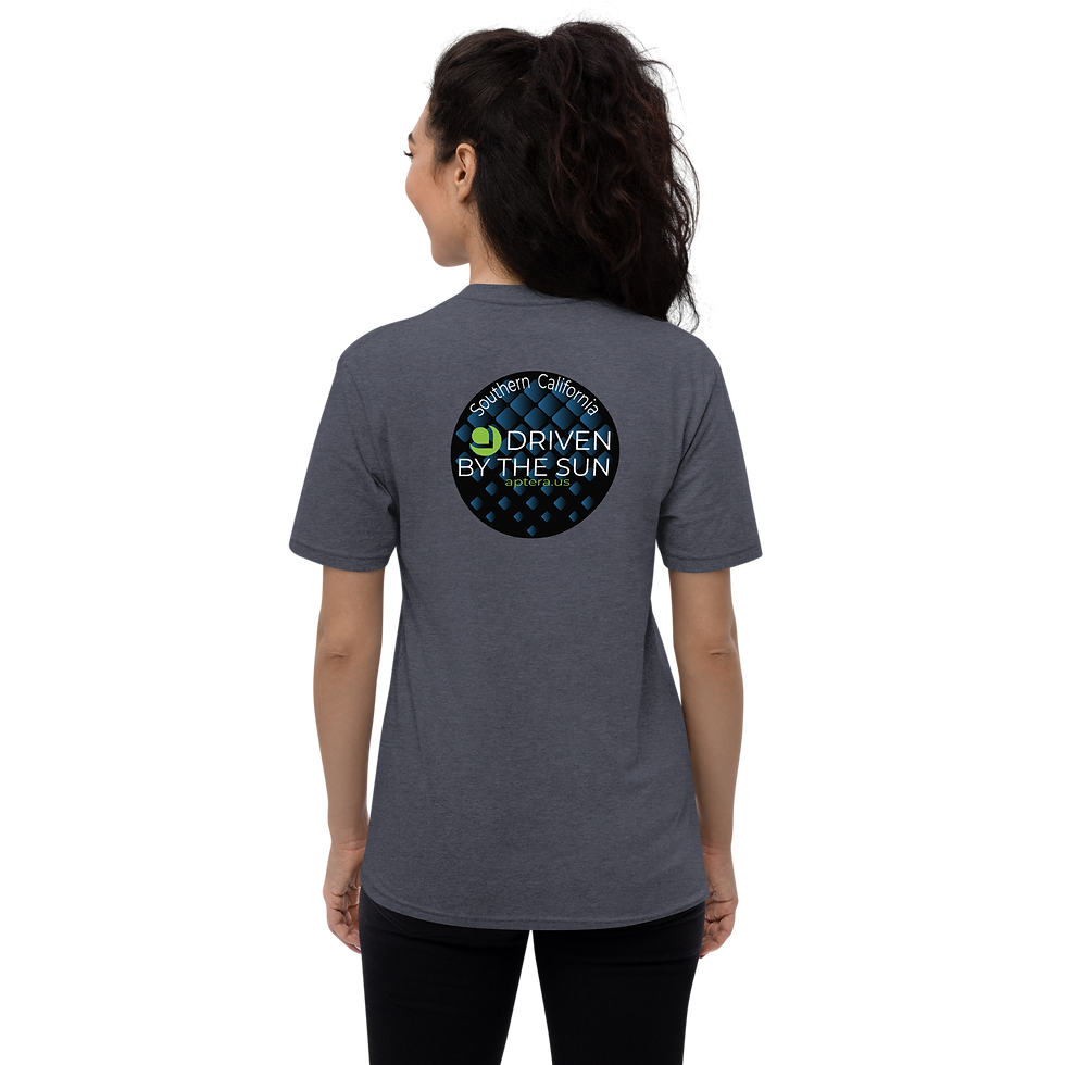 Thumbnail: Unisex recycled t-shirt Front Logo and Back Image