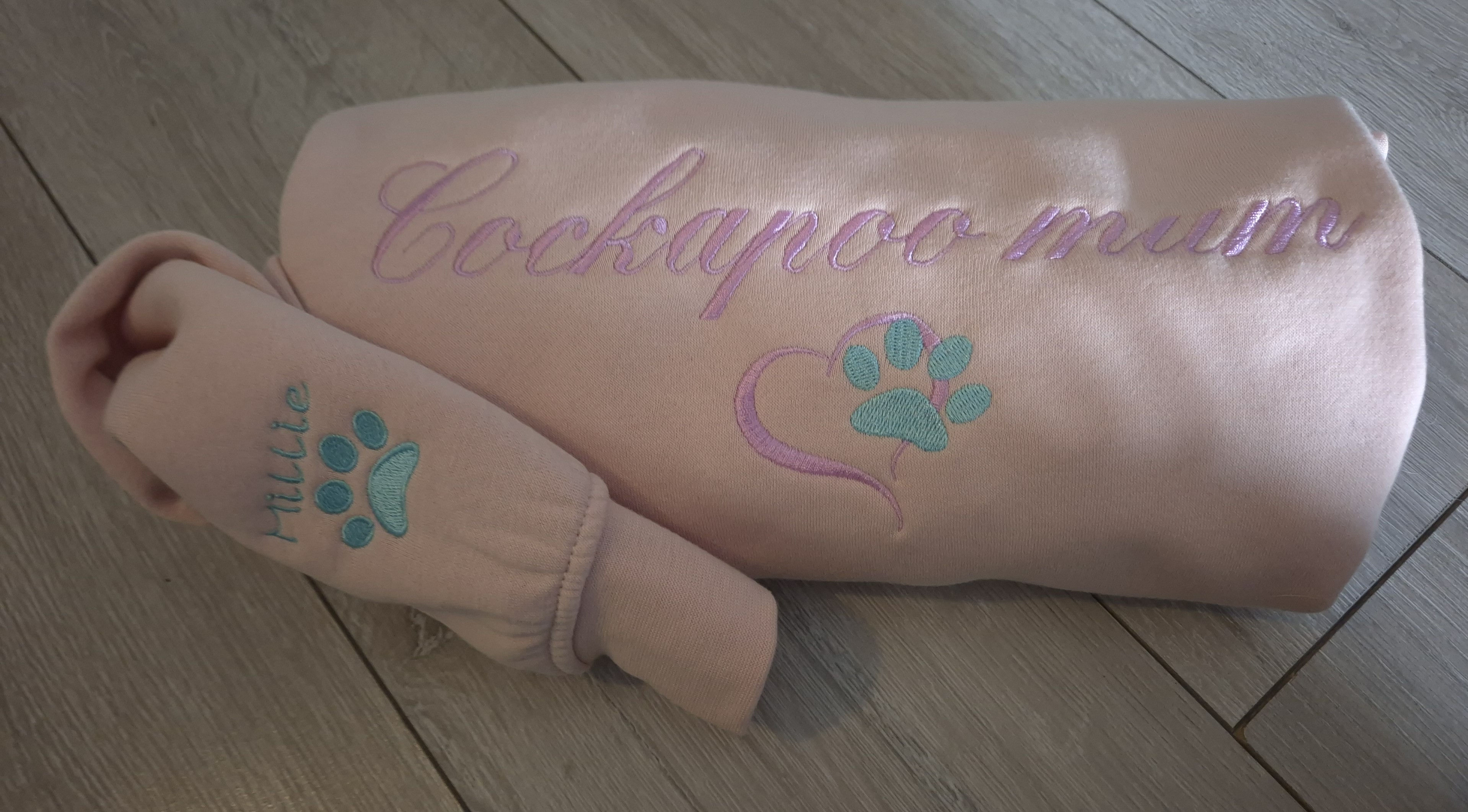 Cockapoo mum personised sweatshirt