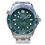 Thumbnail: green dial unique omega replica stainless case watch