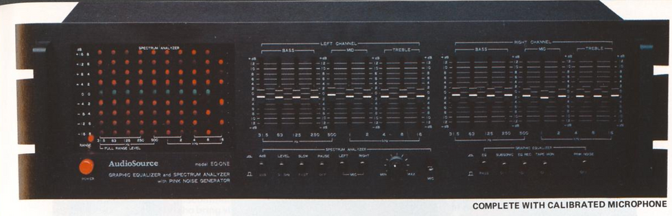 1983 Audio Source Equalizer