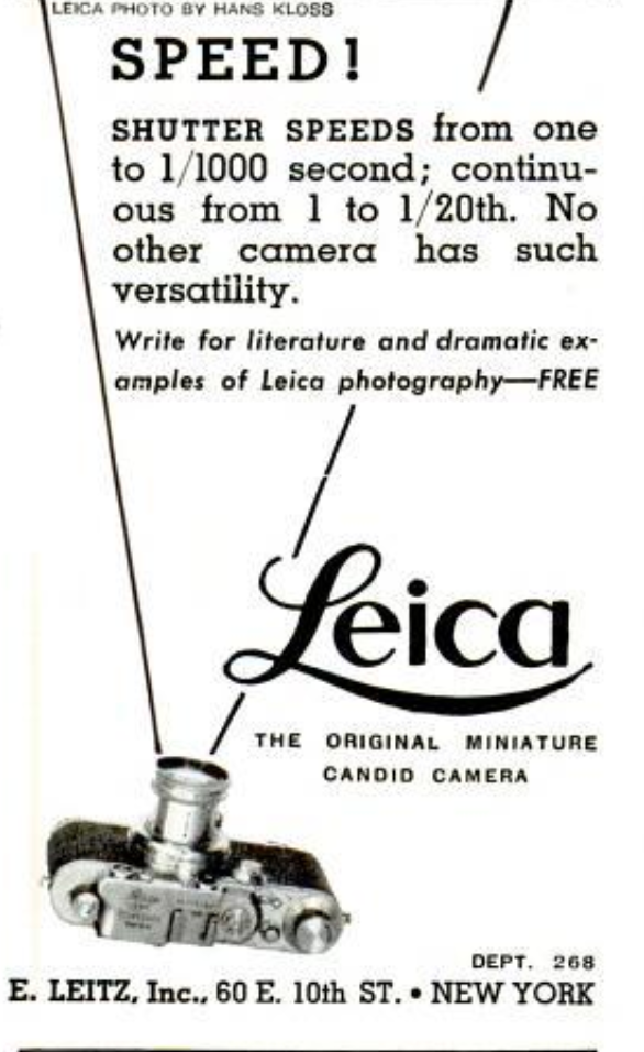 1936 Leica Camera