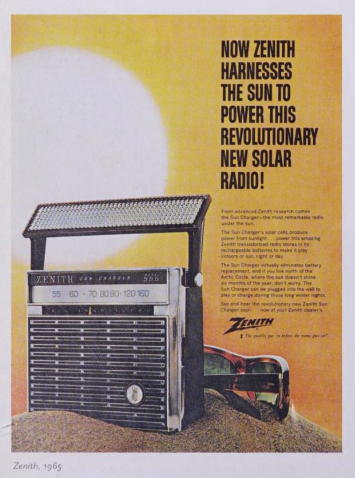1965 Zenith Radio