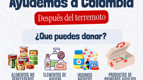 Help Support Colombian Earthquake Victims