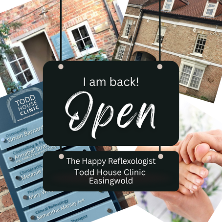 Welcome to My New Treatment Room at Todd House Clinic