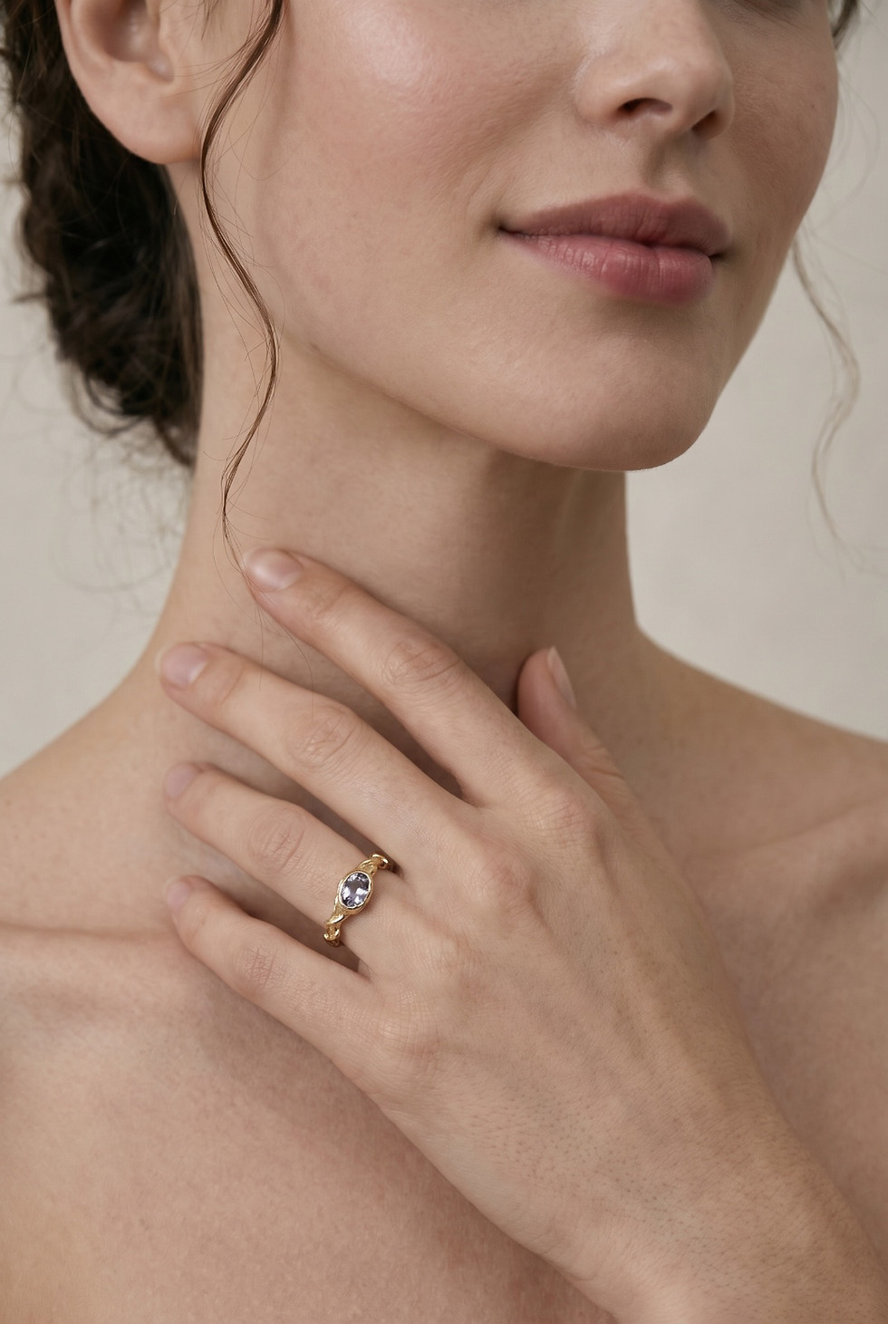 תמונה ממוזערת: SAPHIRA ring 14K gold