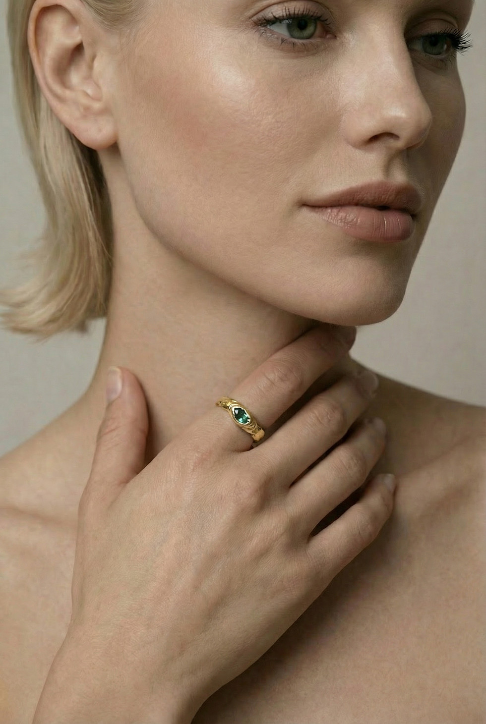 תמונה ממוזערת: LAGOON ring 14K gold