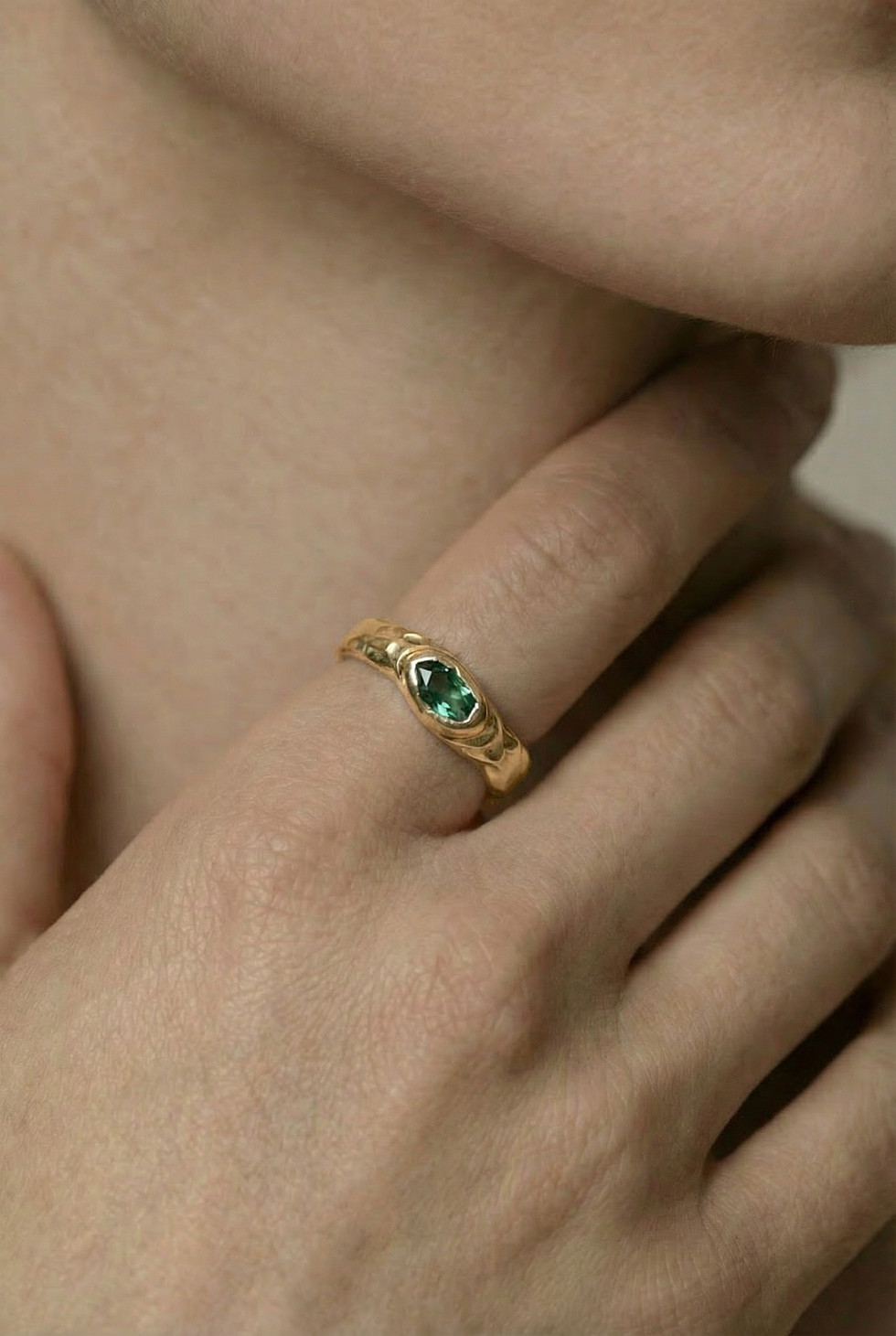 תמונה ממוזערת: LAGOON ring 14K gold