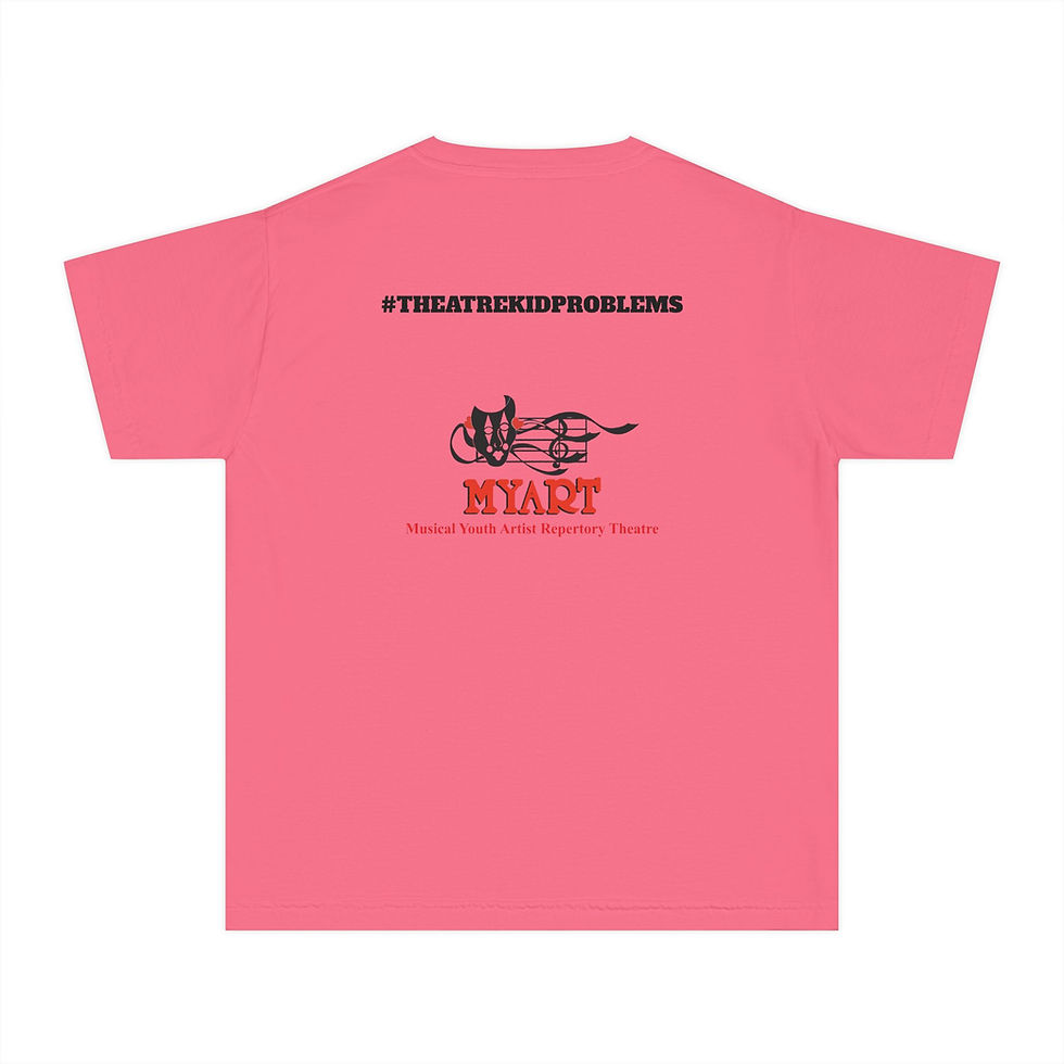 Thumbnail: 'I Can't, I Have Rehearsal' Tee for Young Actors - Perfect for Theatre Kids