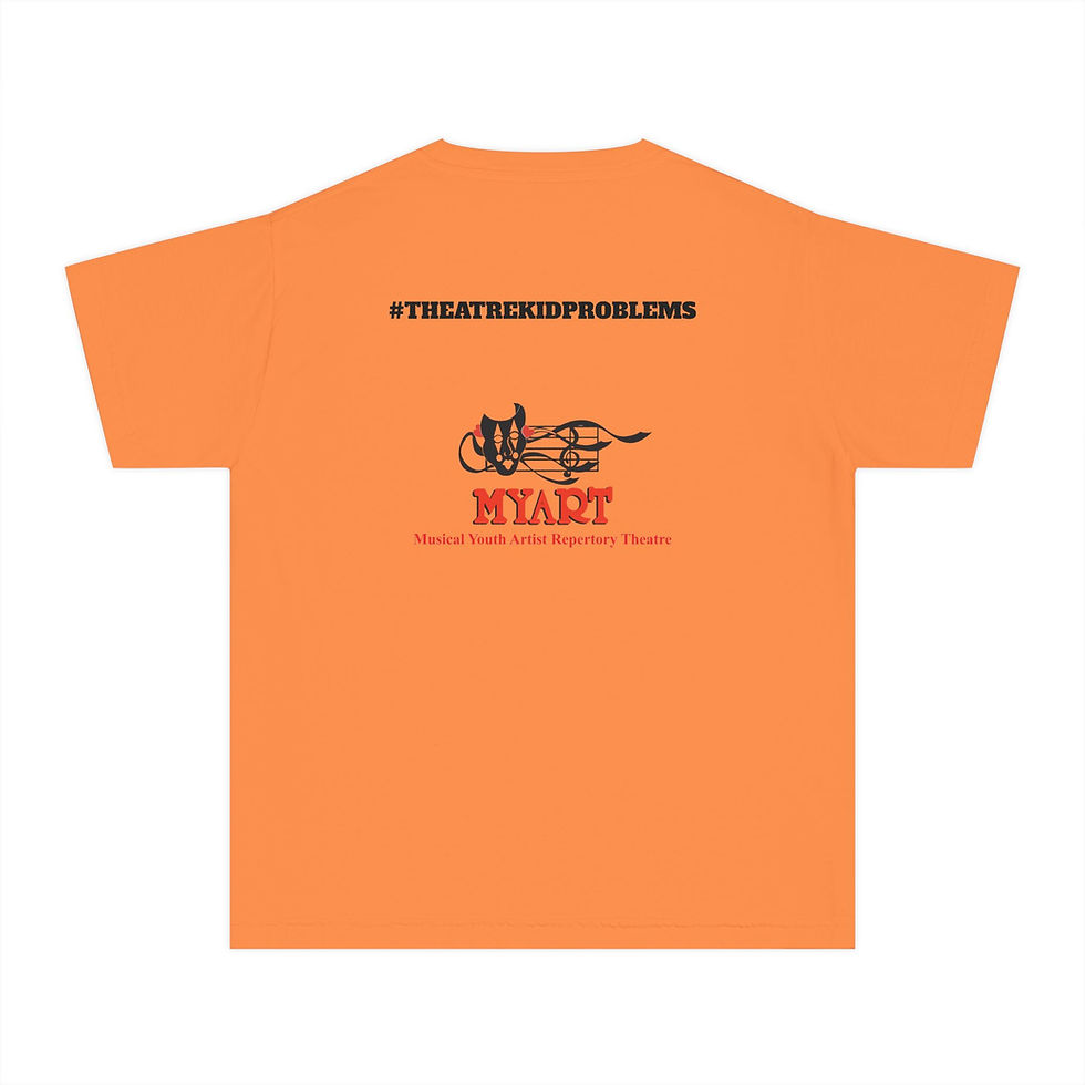 Thumbnail: 'I Can't, I Have Rehearsal' Tee for Young Actors - Perfect for Theatre Kids
