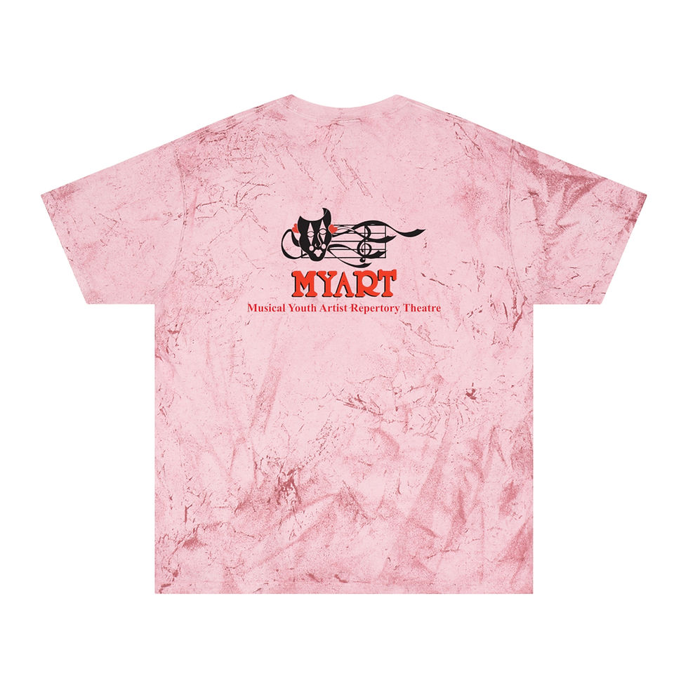 Thumbnail: Color Blast Unisex MYART T-Shirt - Artistic Vibe for Creatives