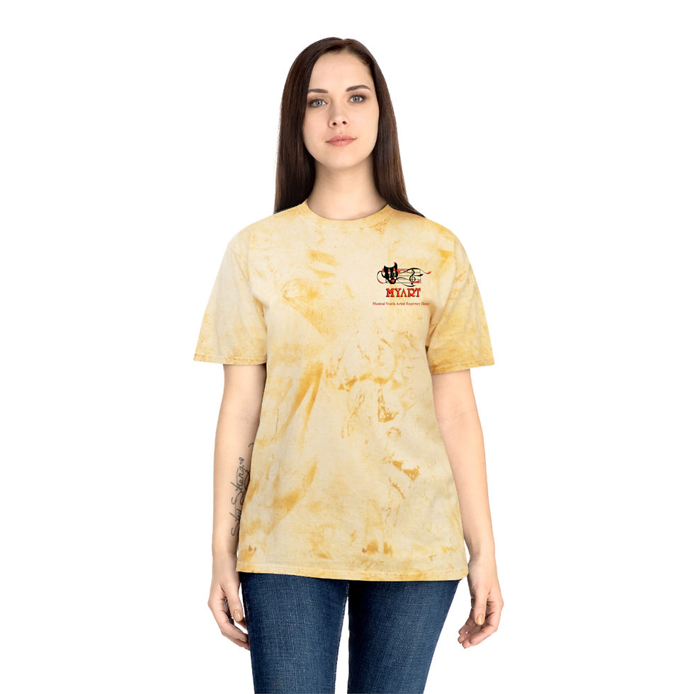 Thumbnail: Color Blast Unisex MYART T-Shirt - Artistic Vibe for Creatives