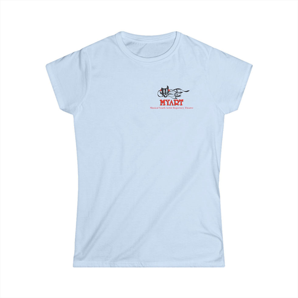 Thumbnail: Theatre Mom Softstyle Tee - Fun T-Shirt for Mothers Celebrating the Arts