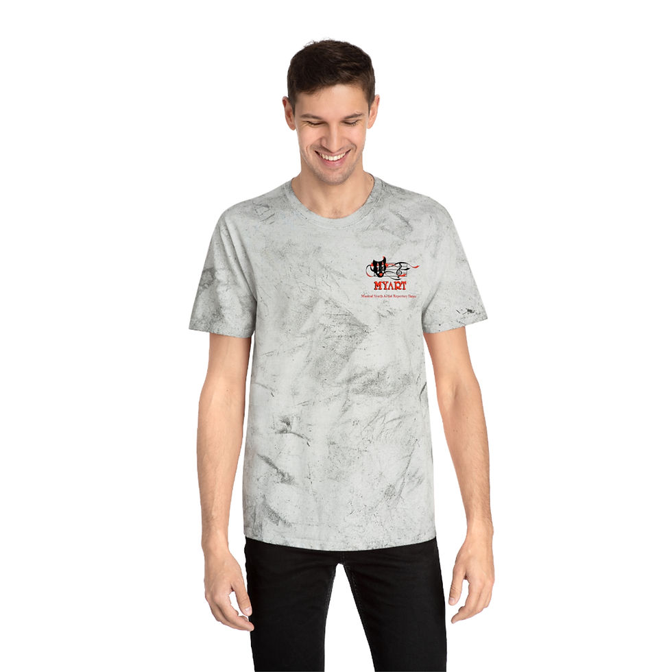 Thumbnail: Color Blast Unisex MYART T-Shirt - Artistic Vibe for Creatives