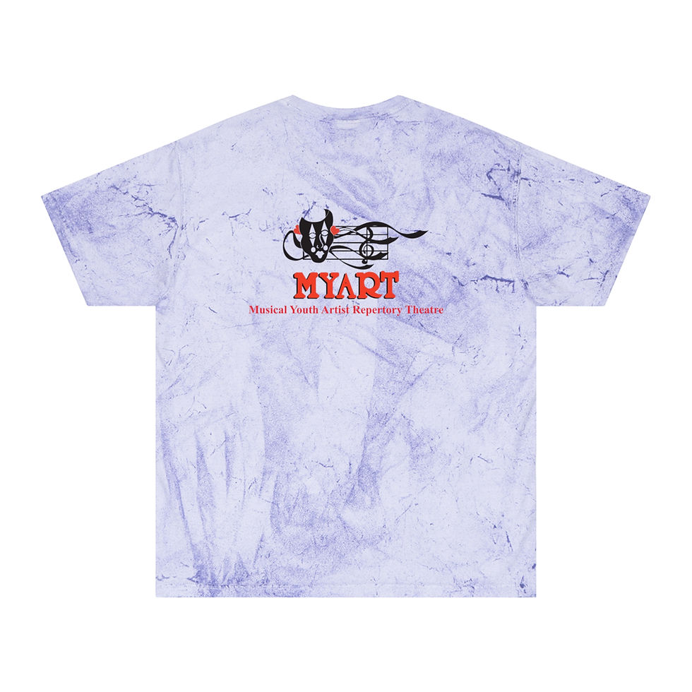 Thumbnail: Color Blast Unisex MYART T-Shirt - Artistic Vibe for Creatives