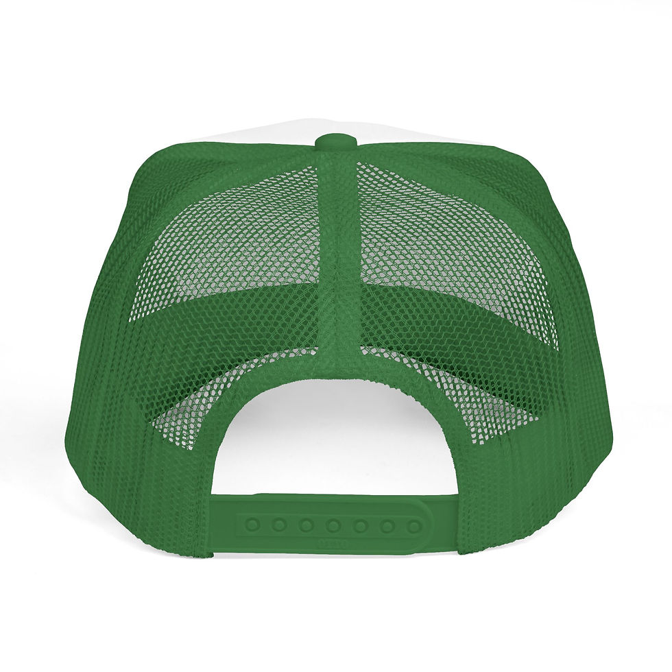 Thumbnail: Custom MYART Musical Theatre Trucker Cap - Black and White Design