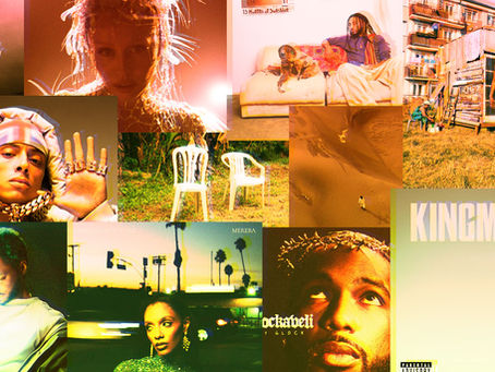 A collage of album covers from 2025