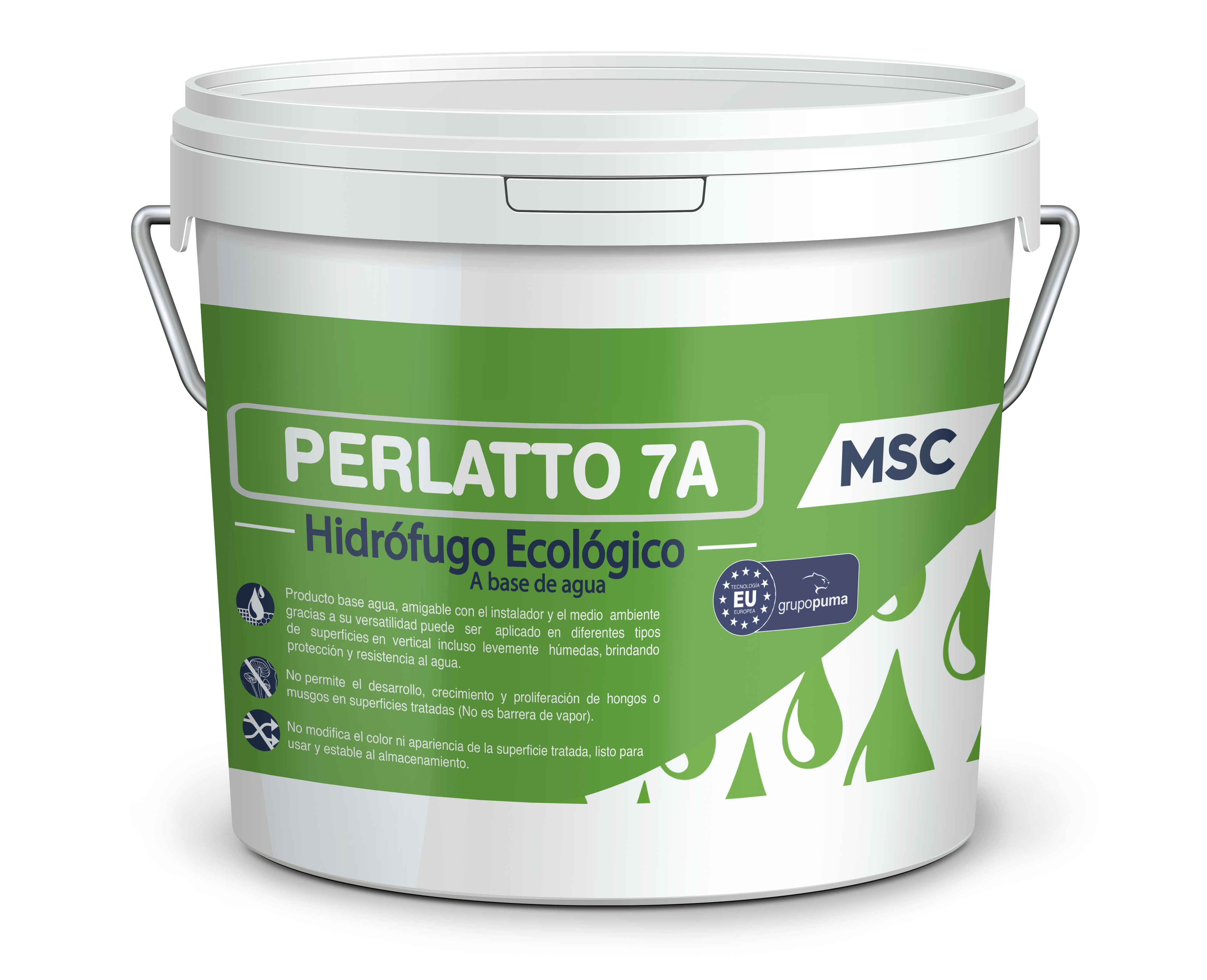 HIDRÓFUGO PERLATTO 7A NEUTRO,CUÑETE