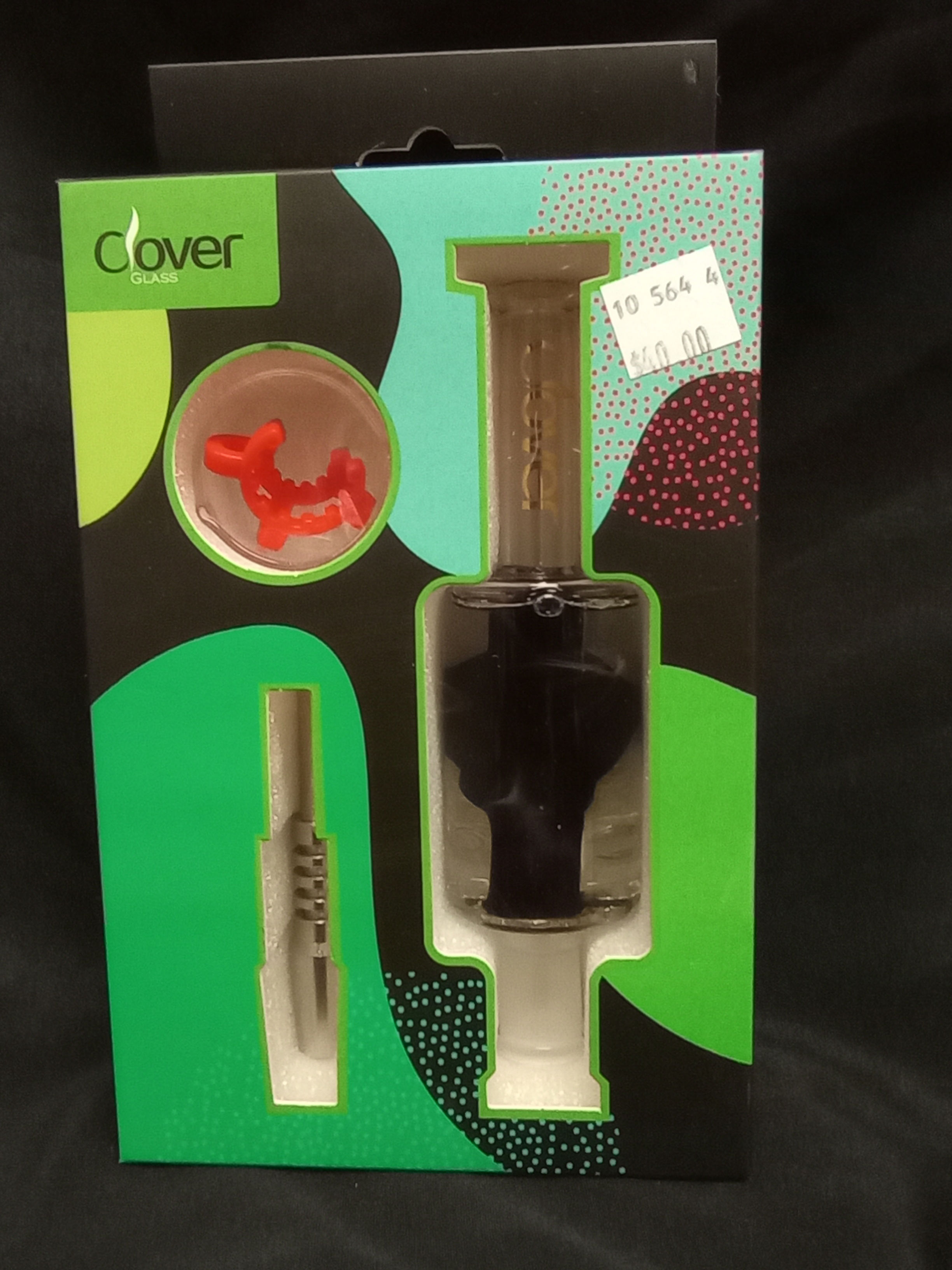 6" Clover Glass Nectar Collector