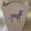 Thumbnail: Animal Waste Paper Bin hand made wood bespoke personalised gift present